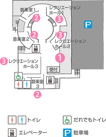 施設 アトラクション ギャラクシティ